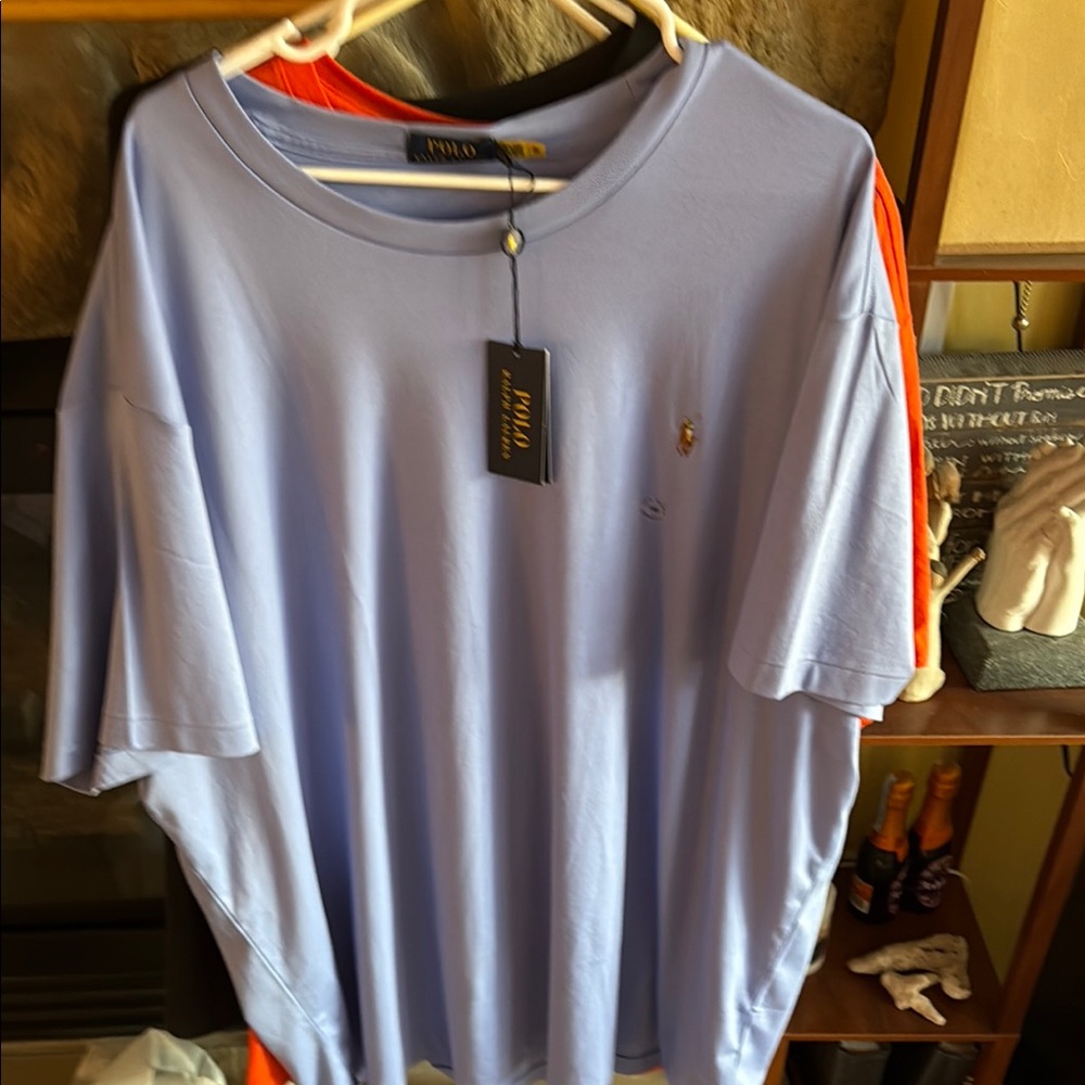 Ralph Lauren Blue Short Sleeve Tee nwt men’s 3XB